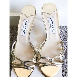 Jimmy Choo Low/ Mid heel sandals